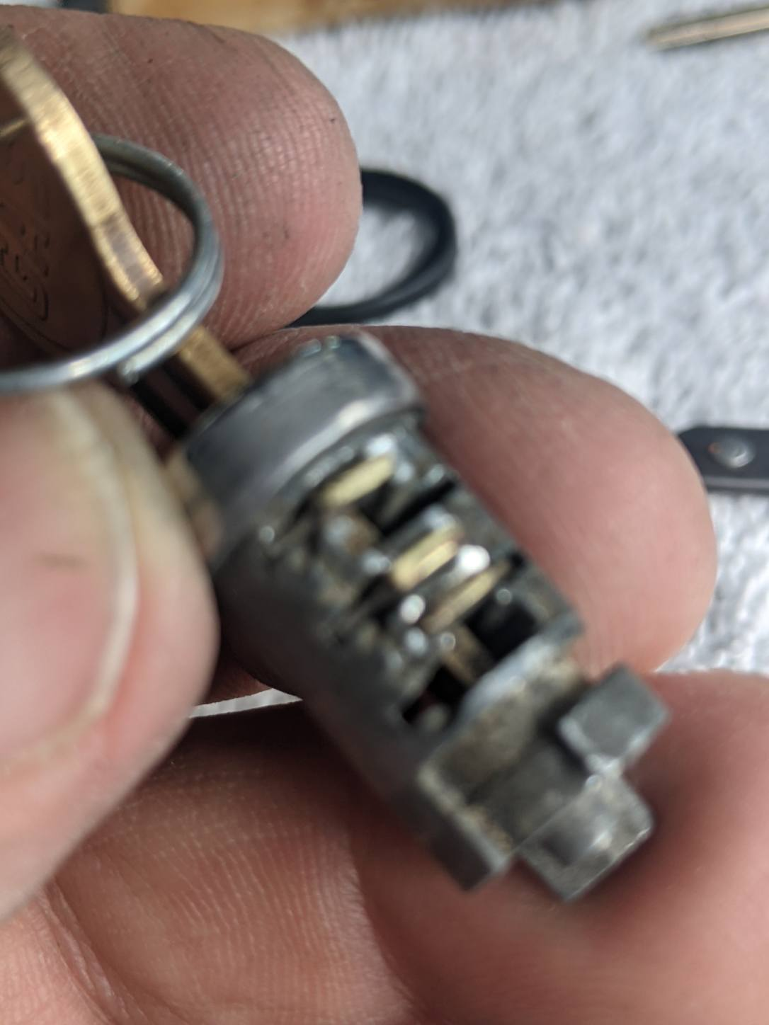 Wafer lock cylinder rebuild